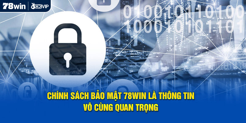 Chính sách bảo mật 78Win là thông tin vô cùng quan trọng